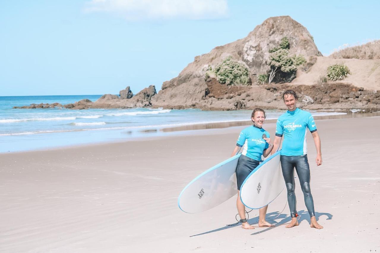Hotel Aotearoa Surf Eco Pods Te Arai Esterno foto