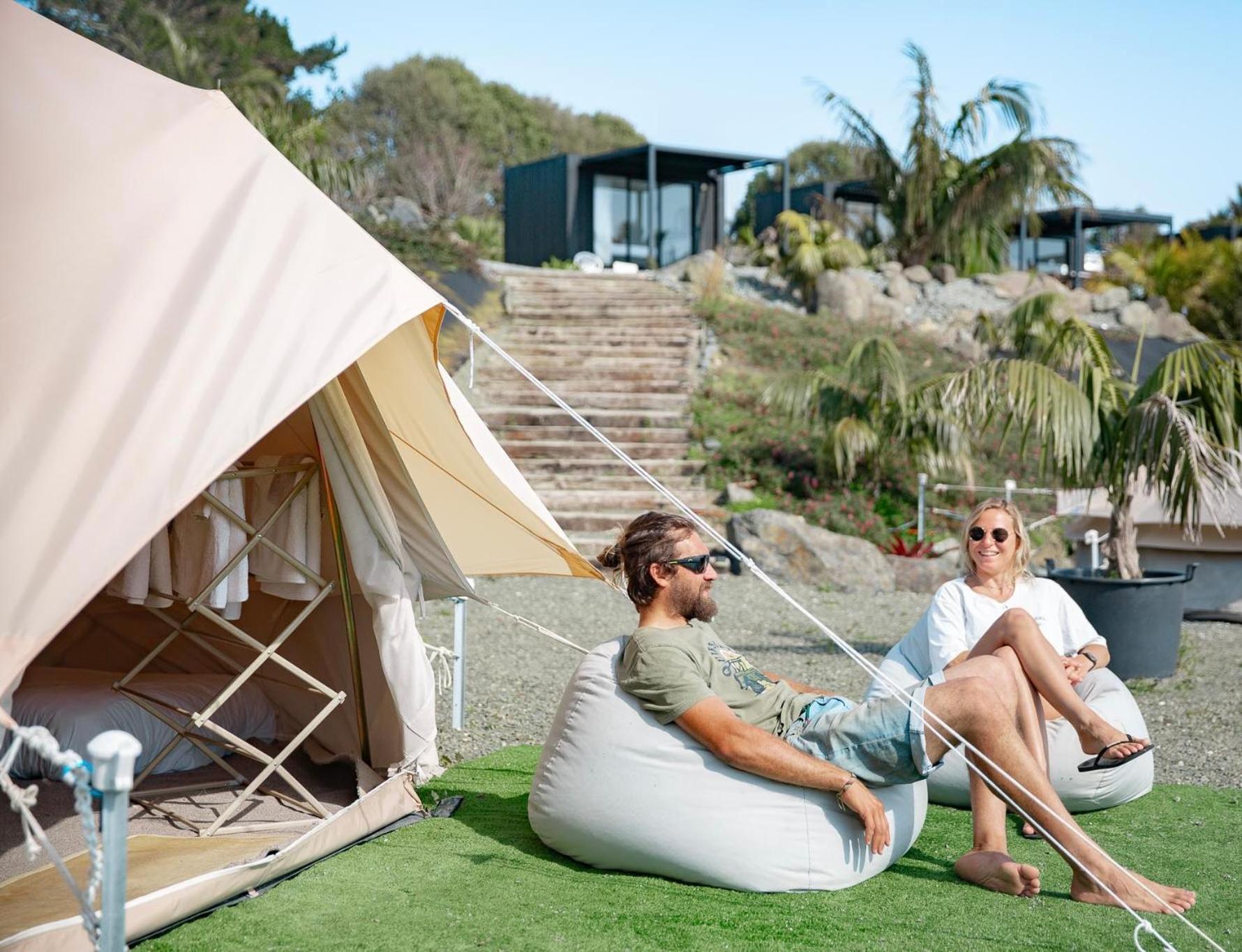 Hotel Aotearoa Surf Eco Pods Te Arai Esterno foto