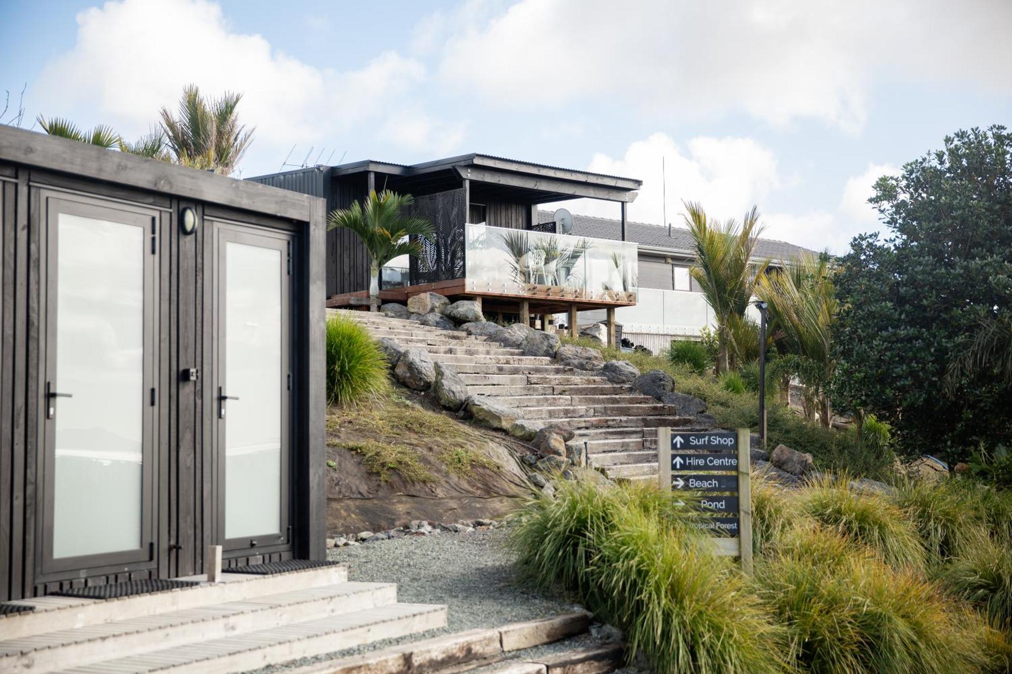 Hotel Aotearoa Surf Eco Pods Te Arai Esterno foto
